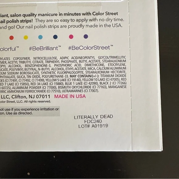 Color Street Halloween / Day of the Dead Nail Strip Bundle Retired - Picture 9 of 12